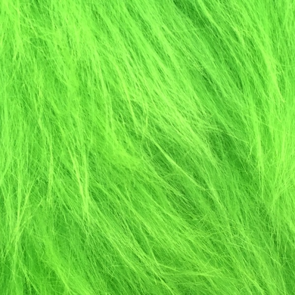 Long Hair Fur - Lime Green